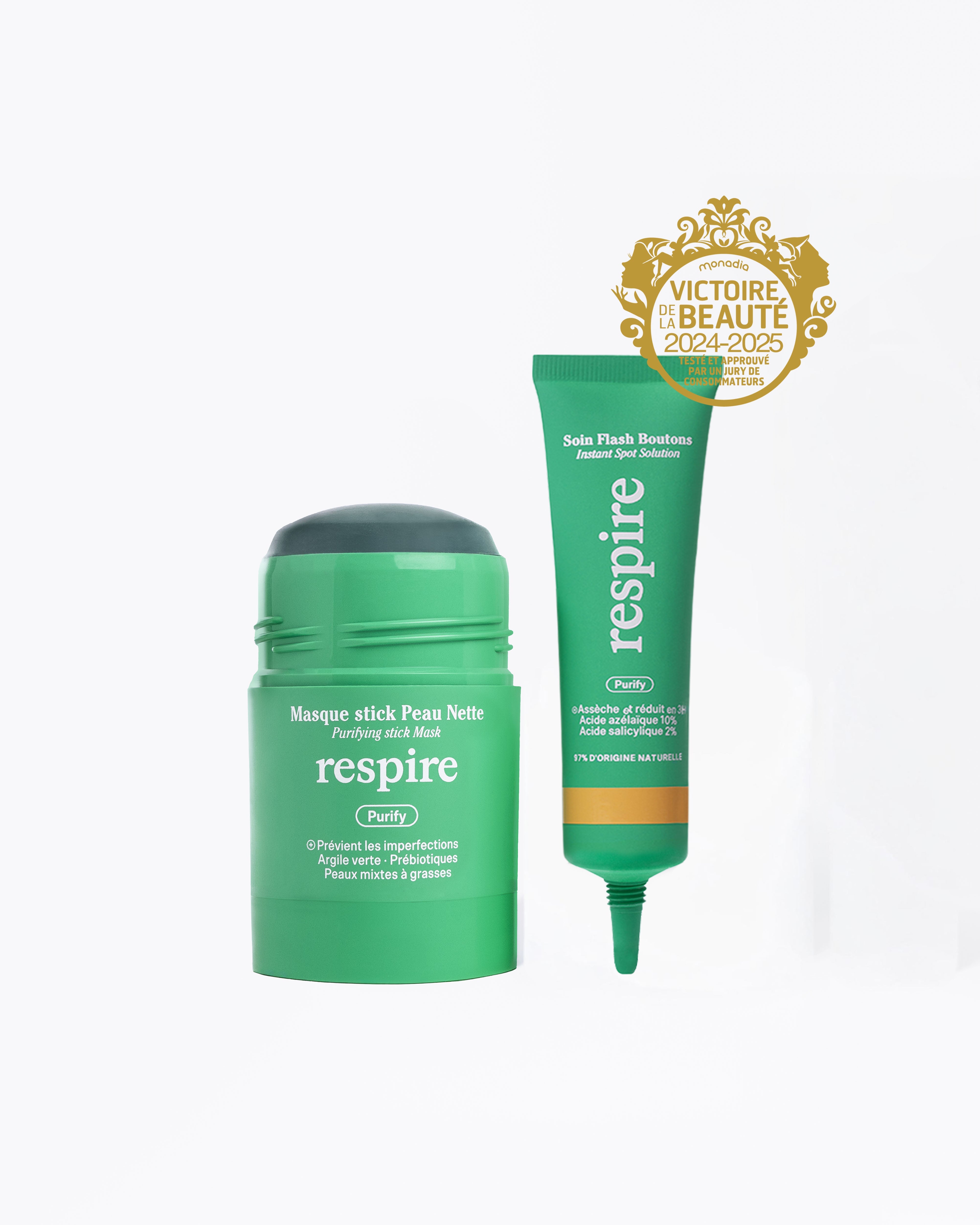 Duo Stop Boutons & Sébum