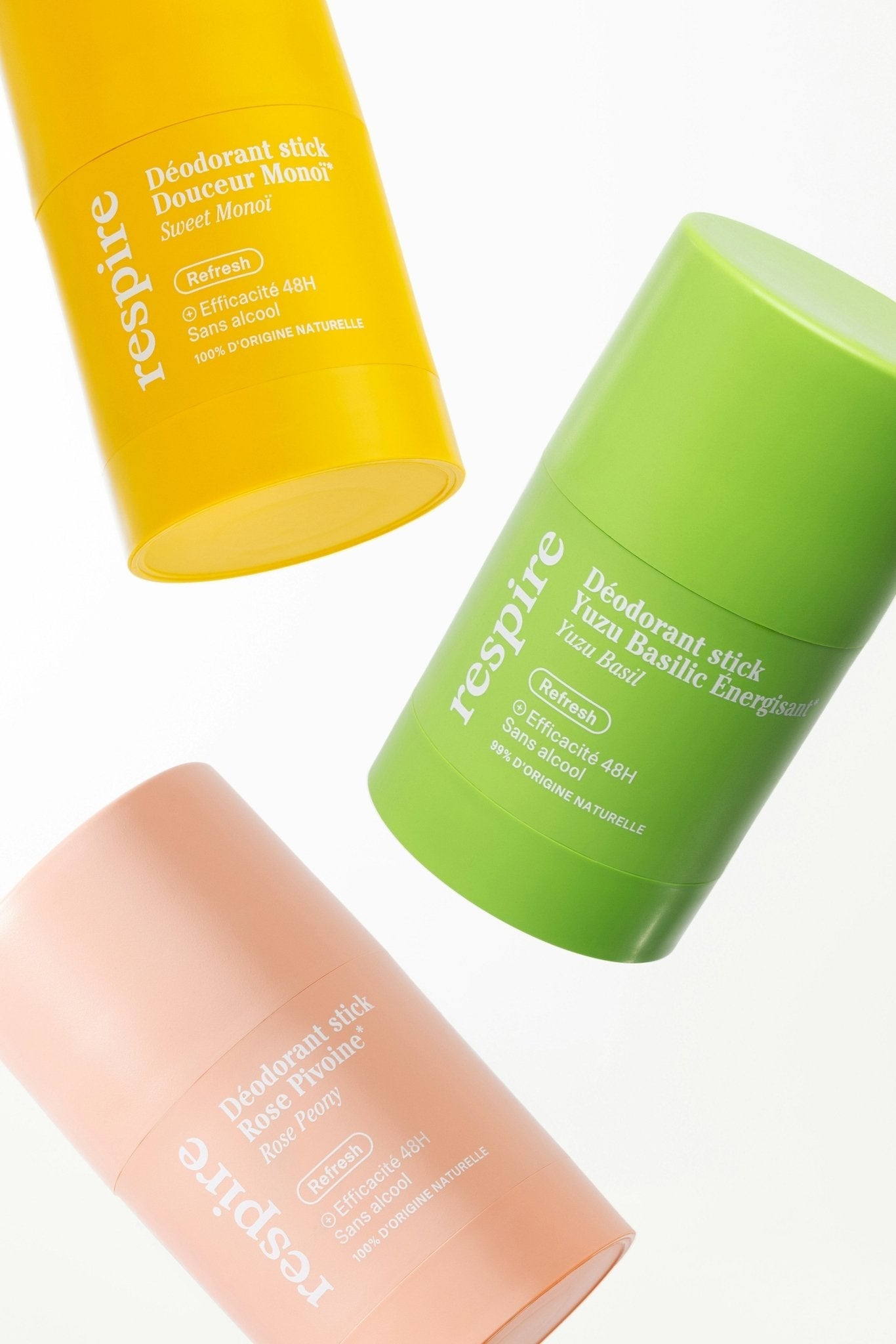 Déodorant stick Yuzu Basilic Énergisant