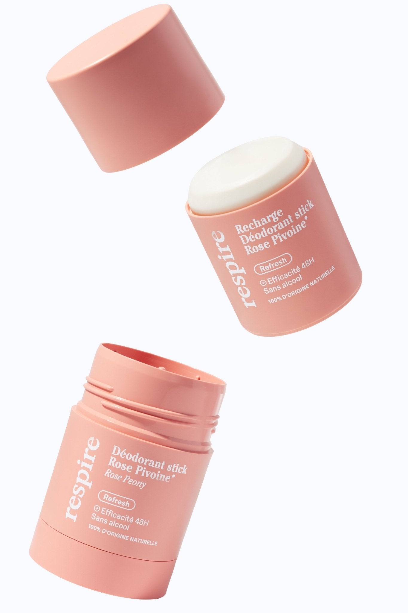 Recharge Déodorant stick Rose Pivoine
